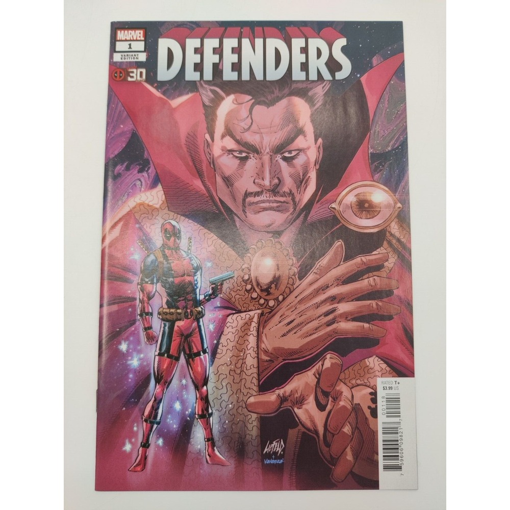 DEFENDERS 1 ROB LIEFELD DEADPOOL 30th ANNIVERSARY VARIANT NM 2021
